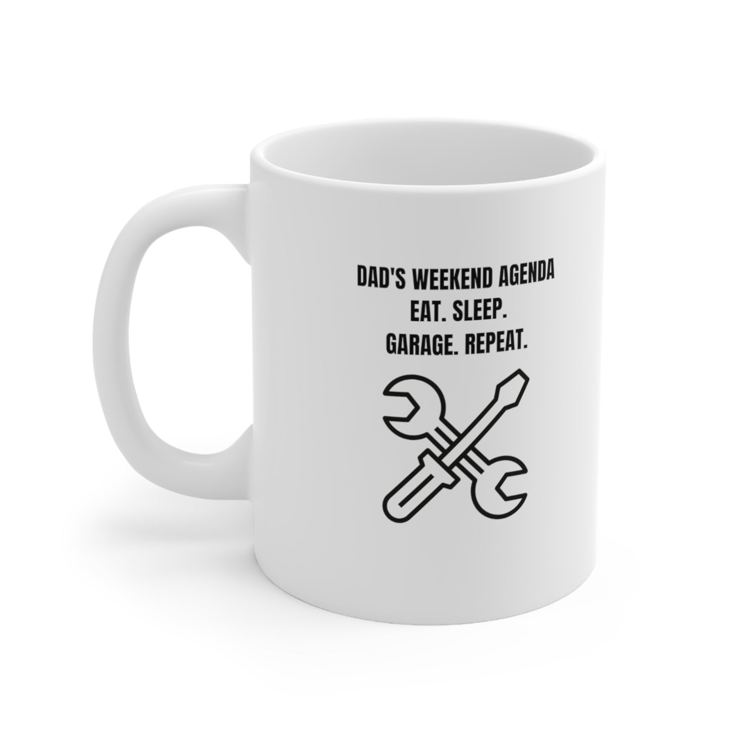 Dad’s IDEAL WEEKEND Ceramic Mug 11oz